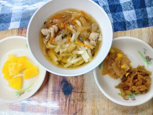 4月21日　昼食